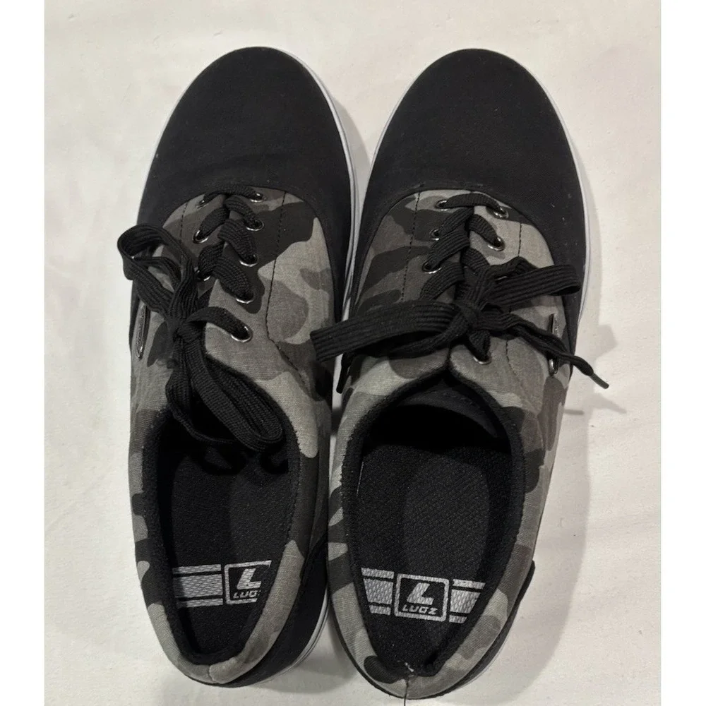Lugz New Men's Burke Camo Lace Up Canvas Sneakers Size 11